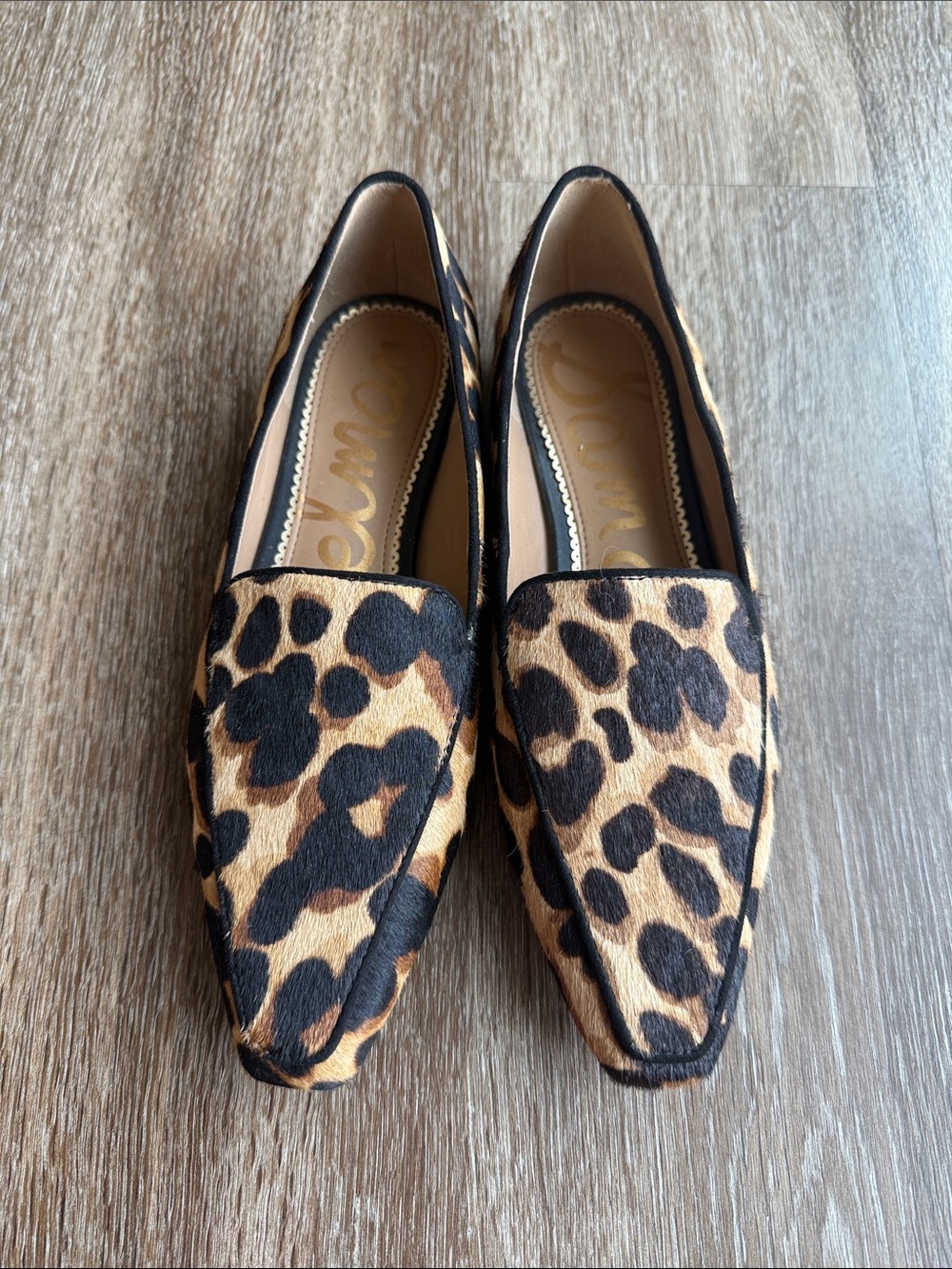 Sam Edelman Cheetah Print Loafers